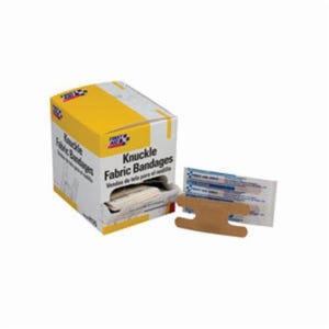 First Aid Only® H125 Sterile, Fabric, Sterile Knuckle & Fingertip Bandage, 1-1/2 in L x 3 in W