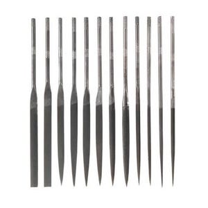 General® S475 Swiss Pattern Needle File Set, 12 pc, #2 Single Cut