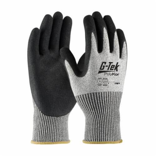 G-Tek® 16-350 Cut-Resistant Glove, PolyKor™ Fiber, ANSI/ISEA Cut Level: A4, Abrasion/Chemical/Cut/Puncture/Tear/UV/Water Resistant