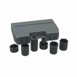 Gearwrench® 41660D 6 pc Spindle Nut Set, Alloy Steel, For use with 4WD SUV, Torque Wrench, Ratchet and Breaker Bar