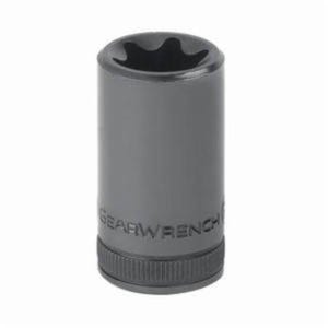 GearWrench® 80460 Socket, Standard Length, Imperial, External Torx® Drive, 3/8 in Drive, External Torx® Socket, E10 Socket