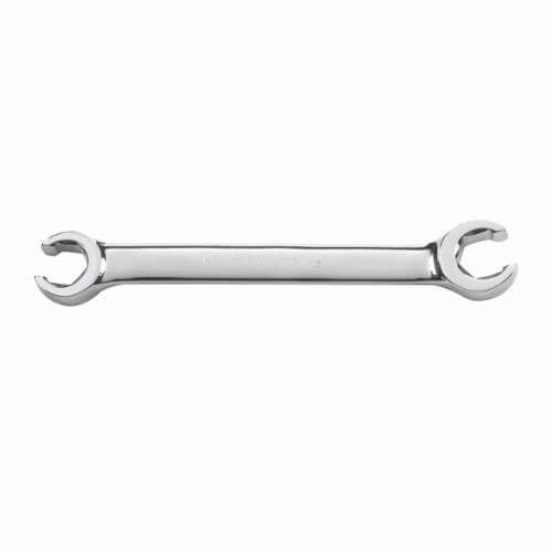 GearWrench® 81649 Flare Nut Wrench, Double Head Regular Length, Metric, Non-Ratcheting Wrench, 19 x 21 mm Wrench Opening, 6 Points
