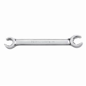 GearWrench® 81681 Flare Nut Wrench, Double Head Regular Length, Imperial, Non-Ratcheting Wrench, 3/8 x 7/16 in Wrench Opening