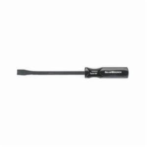Gearwrench® 82412 Pry Bar, Angled/Curve, 0.58 in Tip Width, 12 in OAL, 3/8 in dia, Comfort Ergonomic Grip, Acetate Handle, Black Phosphate Coated