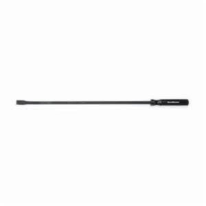 Gearwrench® 82431 Pry Bar, Angled/Curve, 0.79 in Tip Width, 31 in OAL, 1/2 in dia, Comfort Ergonomic Grip, Acetate Handle, Black Phosphate Coated