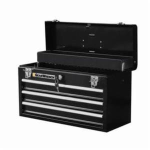 GearWrench® 83151 Portable Tool Box, 20 in Width, 8-1/2 in Depth, 12 in Height, 2 in H Drawer, 3 Drawers, 2040 cu-in Capacity