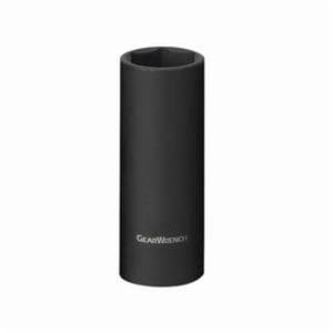 GearWrench® 84326N Socket, Deep Length, Impact Rated, Imperial, 3/8 in Drive, 9/16 in Socket, 2.48 in OAL, 0.906 in Opening Depth
