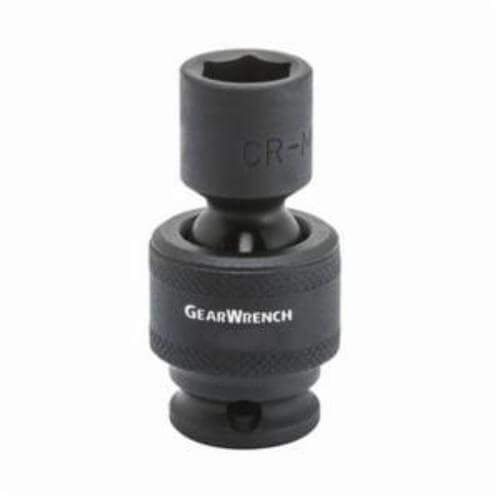 GearWrench® 84600N Socket, Standard Length Universal, Impact Rated, Imperial, 1/2 in Drive, 3/4 in Socket, 2.598 in OAL
