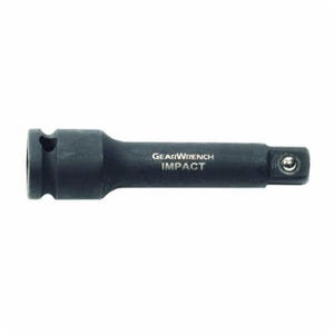 GearWrench® 84406 Socket Extension, Standard, Impact Rated, Imperial, Tang Drive, 3/8 x 3/8 in Drive, 3 in OAL, Pin Hole Locking