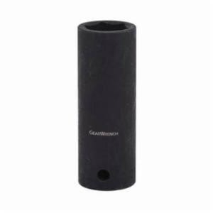 GearWrench® 84556N Socket, Deep Length, Impact Rated, Imperial, 1/2 in Drive, 1 in Socket, 3.228 in OAL, 0.945 in Opening Depth