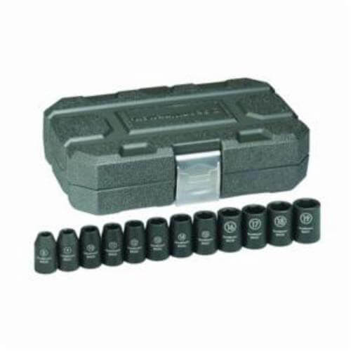 GearWrench® 84930N Get It Done™ Socket Set, Metric, 12 pc, 6 Points, Included Socket Size: 8 to 19 mm, 1/2 in Drive