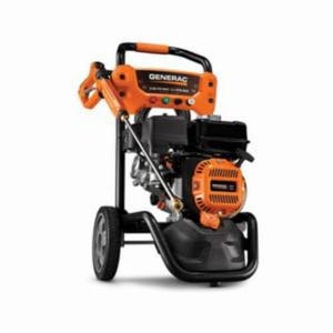 Generac® 7019 1-Wash Gas Pressure Washer with Powerdial™ Gun, 3100 psi Pressure, 196 cc Engine, 2.4 GPM Flow Rate, Gas Fuel