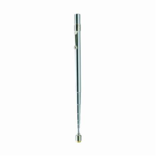 General® 383NX Telescopic Magnetic Pickup, 2 lb Pull, 23-1/2 in L Extended, Long Handle, Steel, Nickel Plated