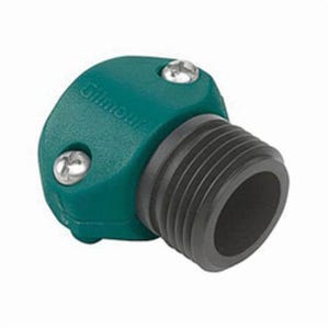 Gilmour® 01M Light Duty Hose Clamp Coupling, 5/8 to 3/4 in, Male, Premium Nylon