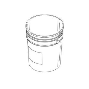 Greenlee® 39048 Canister, for Use With Li'l Fisher® 390 Power Fishing System, 5 gal, Plastic