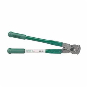 Greenlee® 718 Extended Handle Cable Cutter, 350 kcmil aluminum, 4/0 AWG to 350 kcmil copper cable/wire, 18 in OAL