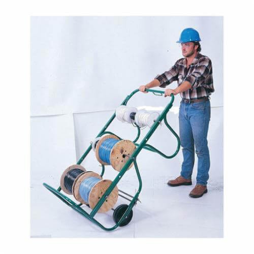 Greenlee® 911 Movable Cable Wire Reel Cart