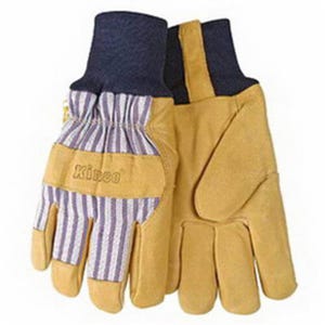 Kinco® Heatkeep® 1927KW Leather Palm Glove, Heat Keep Thermal, Heat Resistant, Palomino
