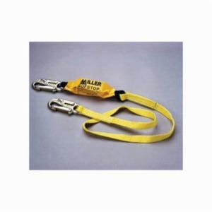 Miller® By Honeywell 928LS-Z7/18INBK Sofstop® Shock Absorbing Lanyard, 310 lb