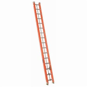 Louisville® FE3232 D-Rung Type IA Extension Ladder, 32 ft OAL, ANSI Code: A14.5, 300 lb Load, 12 in Adjustable Increments