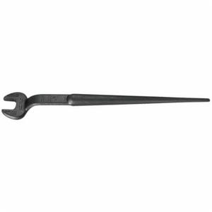 Klein® 3219 Erection Wrench, 3/4 in Wrench, 60° Offset, 14-3/4 in L, Forged Alloy Steel, Industrial Black