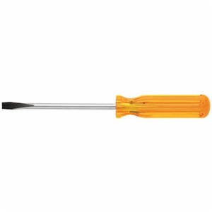 Klein® Bull Driver™ BD156 Screwdriver, 5/16 in Keystone Point, 11-3/16 in OAL, Plastic Handle, Polished Chrome