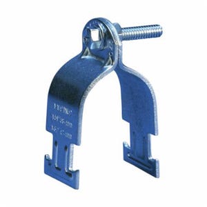 nVent Caddy® USC020EG Universal Strut Clamp, 1/2 in Conduit, 450 lb Load, 0.71 to 0.79 in OD, Steel