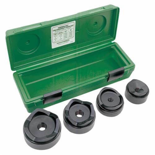 Greenlee® 7304 Slug-Buster® Knockout Standard Round Punch Die Kit, 10 ga, 2-1/2 to 4 in