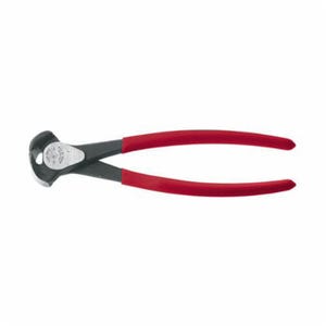 Klein® D232-8 End Cutting Plier, 11/16 in Nominal, 3/8 in L x 1.188 in W x 19/32 in Thick Steel, 8-1/2 in OAL, High Leverage/End Cut
