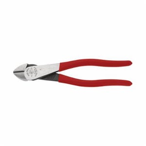 Klein® D248-8 Cutting Plier, 3/4 in Nominal, 0.813 in L x 1.188 in W x 0.813 in Thick Steel Short/Oval Jaw, 8.063 in OAL