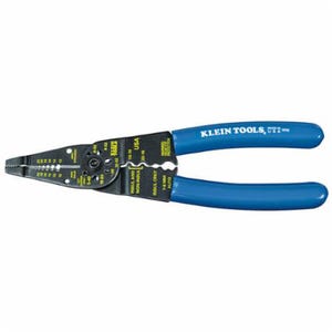 Klein® 1010 Long Nose Multi-Purpose Stripper, 22 to 10 AWG Cable/Wire