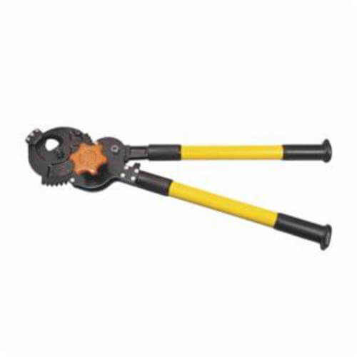 Klein® 63700 Heavy Duty Cable Cutter, 750 kcmil Al/Cu Cable/Wire, 36 in OAL, Shear Cut