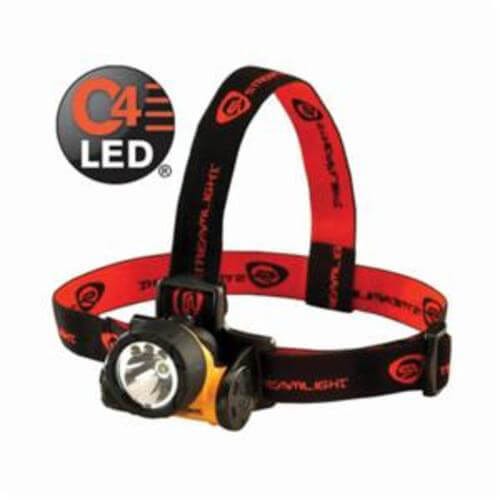 Streamlight® 61050 Trident® Industrial Non-Rechargeable Headlamp, Incandescent/LED Bulb, ABS Housing, 80 Lumens, AAA Battery