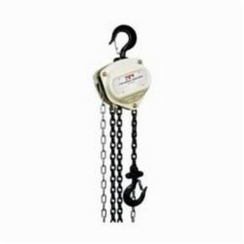 JET® 101911 S90 Hand Chain Hoist, 1 ton Load, 15 ft H Lifting, 12 in Min Between Hooks