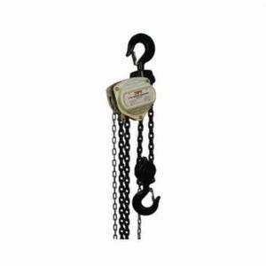JET® 101943 S90 Contractor Grade Hand Chain Hoist, 3 ton Load, 30 ft H Lifting, 87 lbf Rated