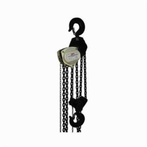 JET® 101963 S90 Contractor Grade Hand Chain Hoist, 10 ton Load, 30 ft H Lifting, 96 lbf Rated
