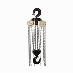 JET® 109110 L-100 Hand Chain Hoist with Overload Protection, 15 ton Load, 10 ft Lifting Height, 80 x 2 lbf Rated