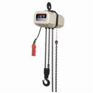 JET® 131500 SSC Electric Chain Hoist, 1 ton Load, 8 x 24 mm Chain/Rope, 15 ft H Lifting, 2-1/7 hp Power Rating, 230/460 VAC