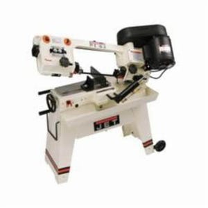 JET® 414453 Horizontal Band Saw, 4-1/2 in Round, 4-1/2 x 5 Rectangle 45° Capacity, 8 x 5 in Round, 7-1/2 x 5 in Rectangle 90° Capacity, 1/2 hp, 115 VAC