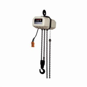 JET® 531500 SSC 3-Phase Electric Chain Hoist, 5 ton Load, 15 ft H Lifting, 2-1/7 hp Power Rating, 230/460 VAC