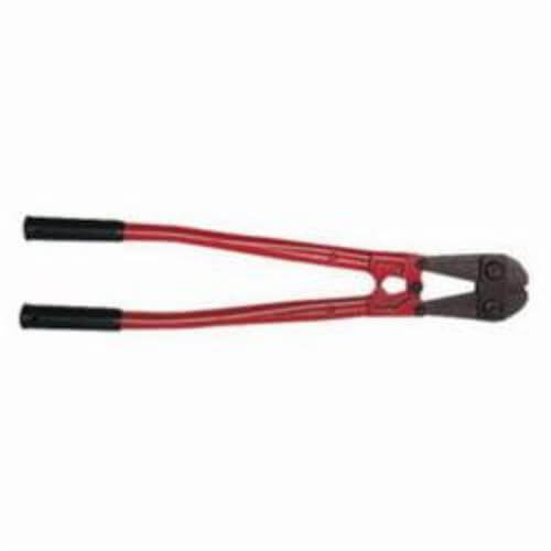 JET® 587724 Heavy Duty Bolt Cutter, 3/8 in at RC40 Hardness Cutting, 27 in OAL, Center Cut, High Carbon Alloy Steel Jaw