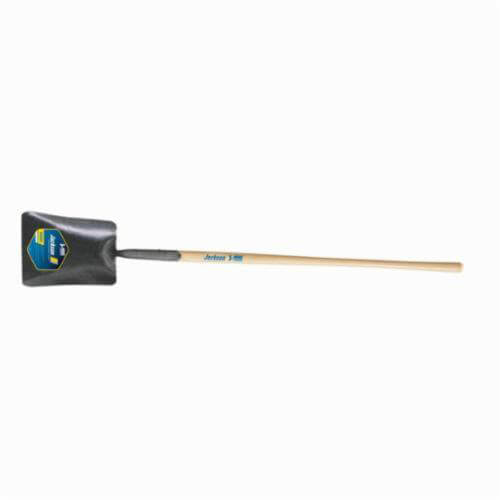 Jackson® 1201100 J-450 Square Point Pony Shovel, Double Tapered Forged Steel Blade, 47 in Handle Length, Hardwood Handle