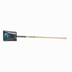 Jackson® 1201100 J-450 Square Point Pony Shovel, Double Tapered Forged Steel Blade, 47 in Handle Length, Hardwood Handle