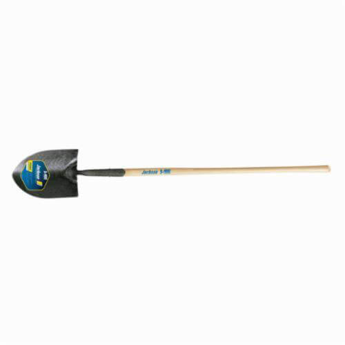 Jackson® 1201700 J-450 Commercial Grade Round Point Pony Shovel, 47 in Handle Length, Hardwood Handle