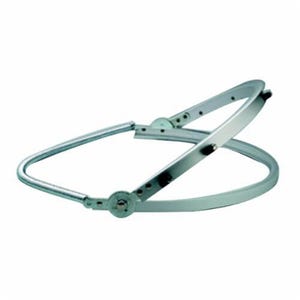 Jackson Safety* 14945 37 Series Hatshield with Coil Spring Attachment, Use with Blockhead Hard Hat and Full Brim Hard Hat, Aluminum