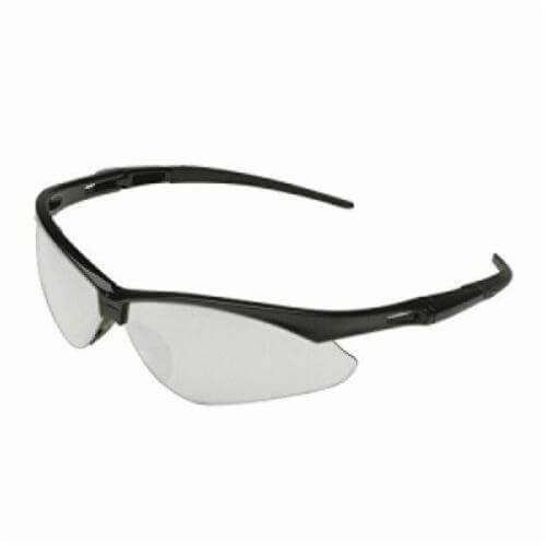 KleenGuard* 20381 V30 Nemesis® Lightweight Safety Glasses with Neck Cord, Impact-Resistant, Indoor/Outdoor Black Lens, Black