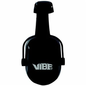 Jackson Safety* 20778 H70 Vibe Cap Mount Earmuffs, 27 dB Noise Reduction, Black, ANSI S3.19-1974