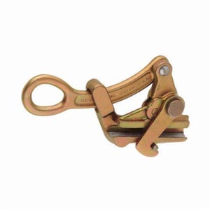 Klein® 1672-10 1-Jaw Parallel Jaw Grip, 0.37 to 0.75 in dia Cable, 10,000 lb Load, Steel