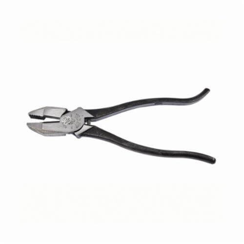 Klein® 213-9ST Square Nose Ironworker's Plier with Plain Handle, 1.594 in L x 1.25 in W x 0.625 in Thick Steel Jaw