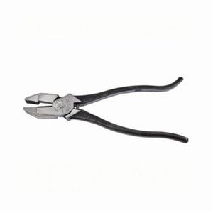 Klein® 213-9ST Square Nose Ironworker's Plier with Plain Handle, 1.594 in L x 1.25 in W x 0.625 in Thick Steel Jaw